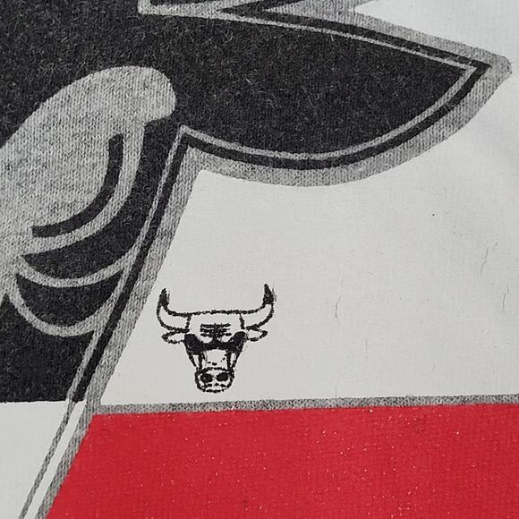 Chicago-Bulls Shirt XL/2XL 24x27 Gray - Picture 4 of 13